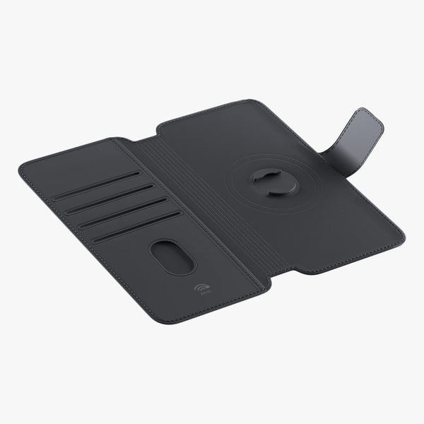 Magnetische flipcover met kaartopslag
