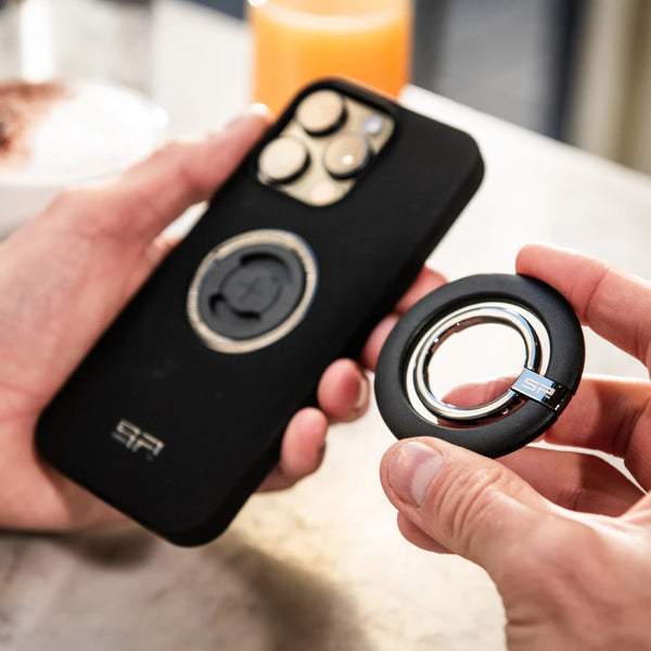 Magnetische smartphone-ringhouder