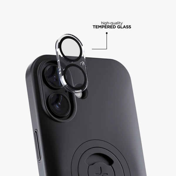 Premium camera-bescherming van gehard glas