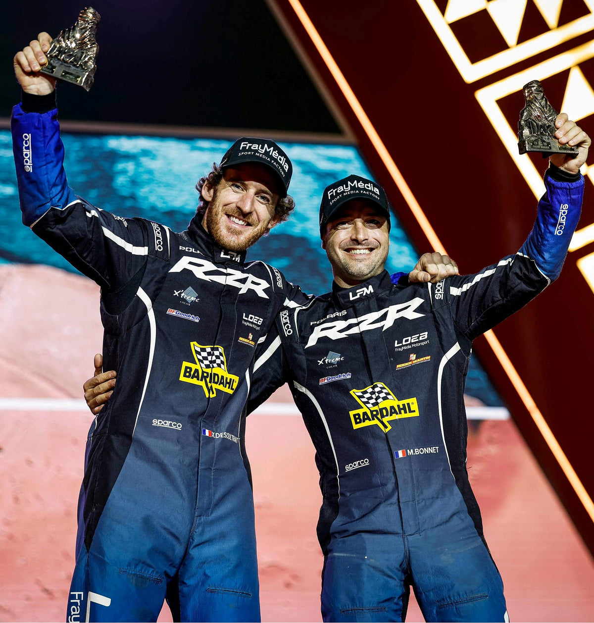 Translation missing: en.Dakar 2026: Success for SP Ambassadors!